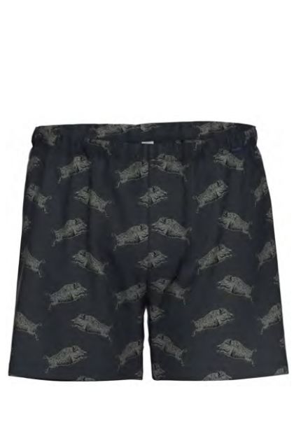 Ammann Boxer Short blauw 6 -