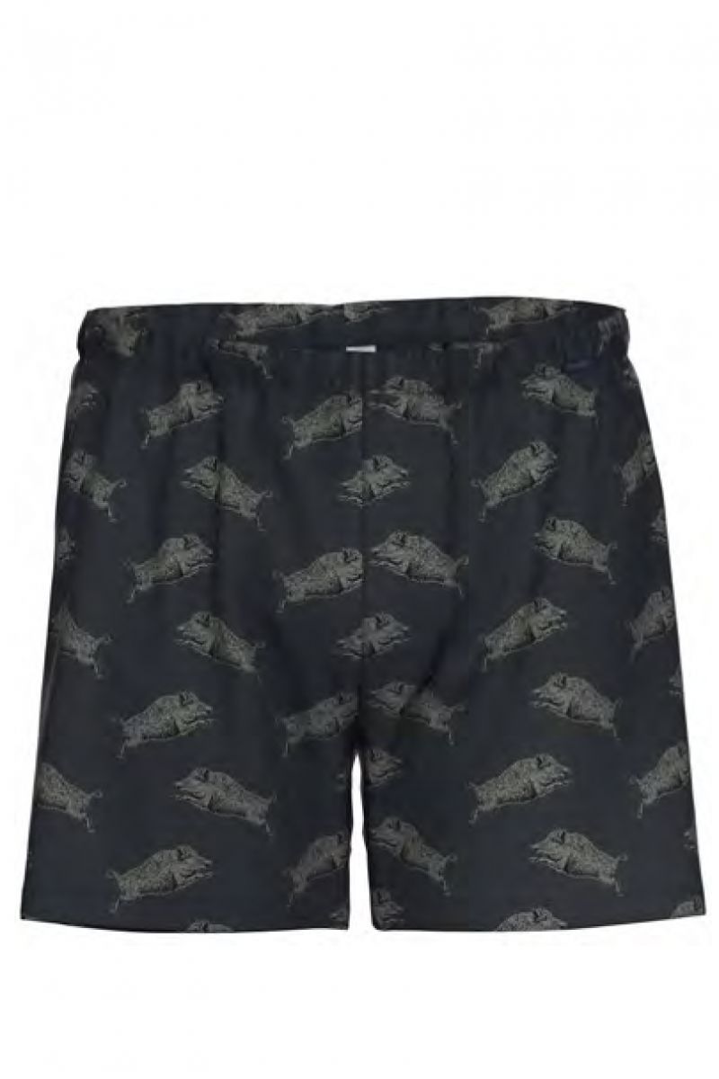 Ammann Boxer Short blauw 6 -