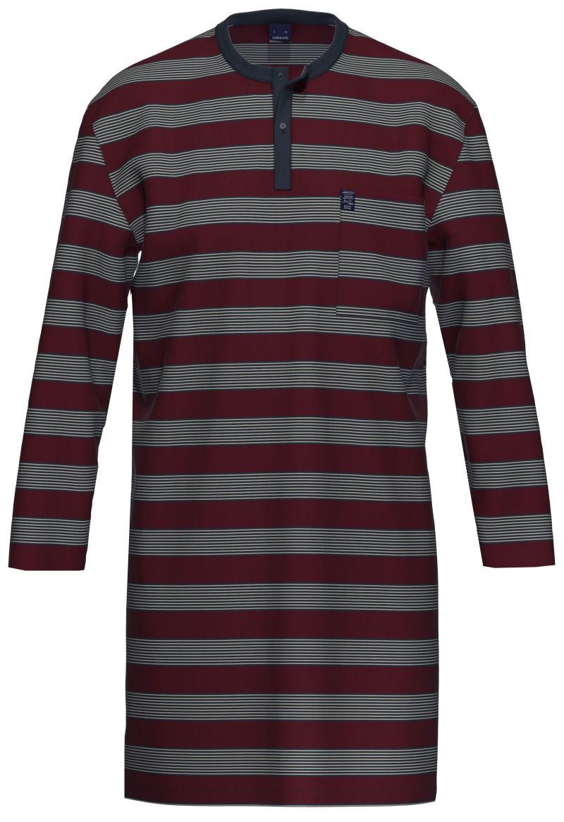 Ammann Nachthemd bordeaux M -