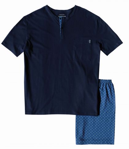 Ammann Pyjama zwart 54 -