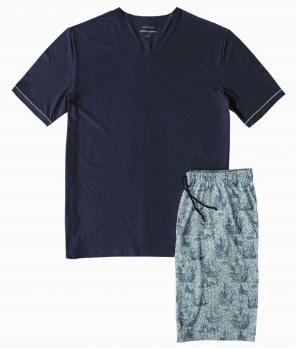 Ammann Pyjama zwart 56 -