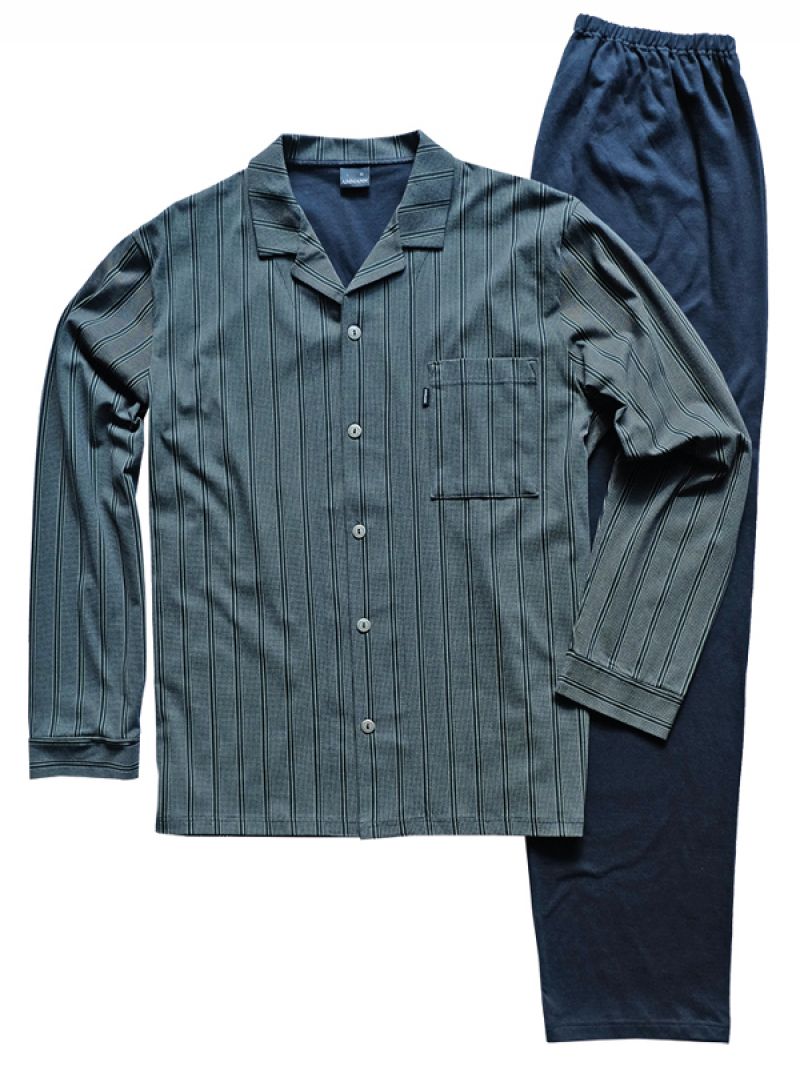 Ammann Pyjama blauw 48 -