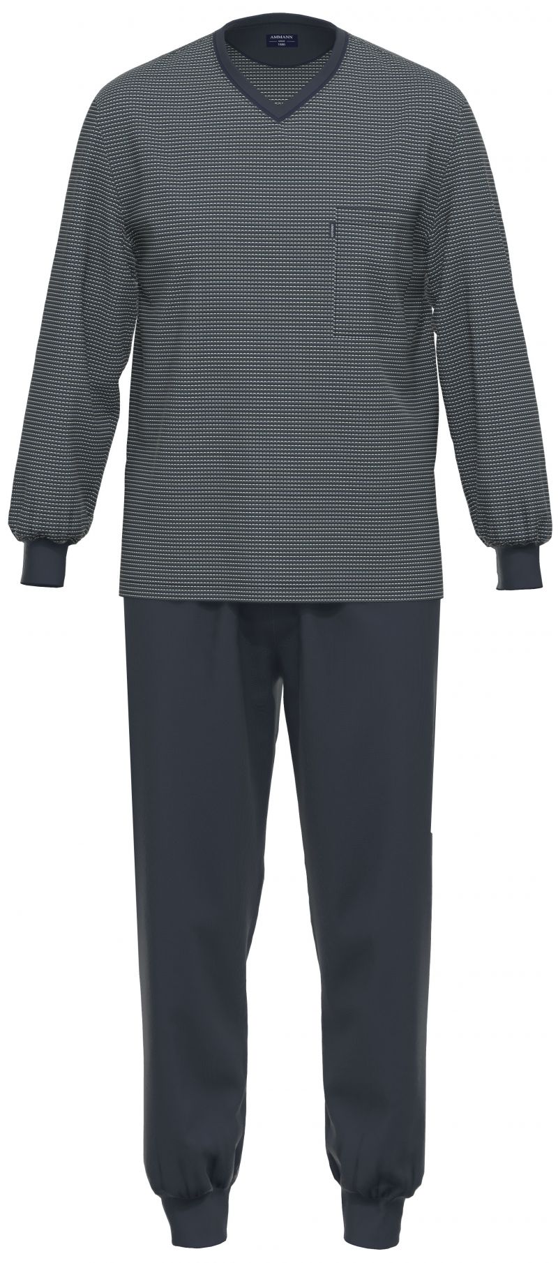 Ammann Pyjama blauw 48 -