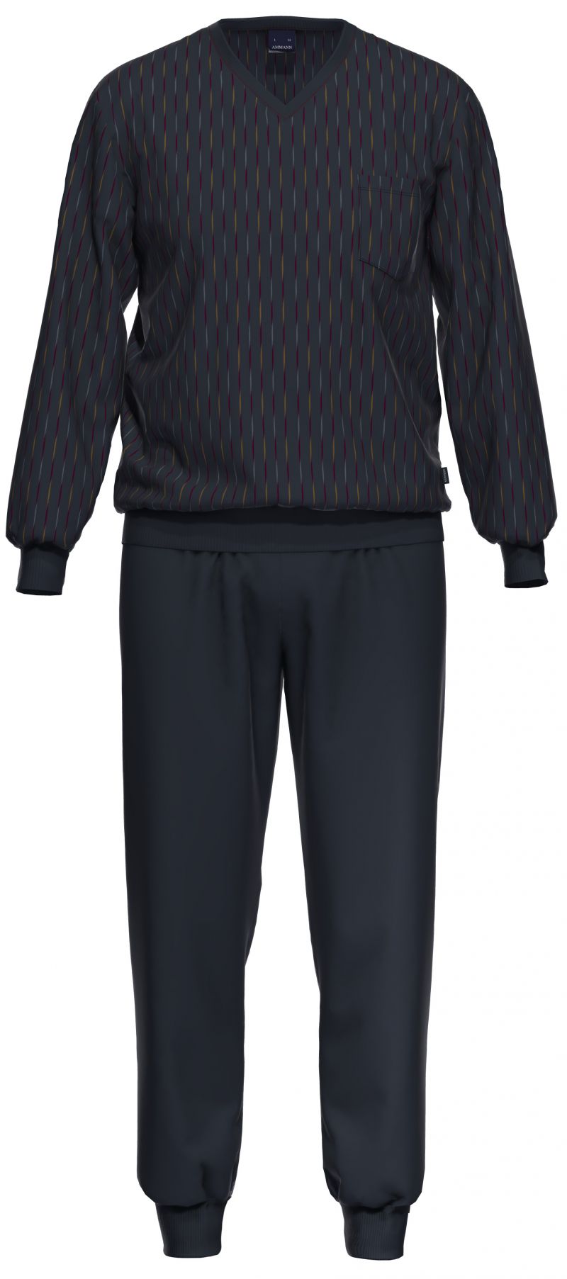 Ammann Pyjama blauw Xxxl -