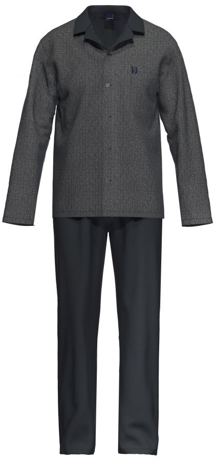 Ammann Pyjama blauw L -