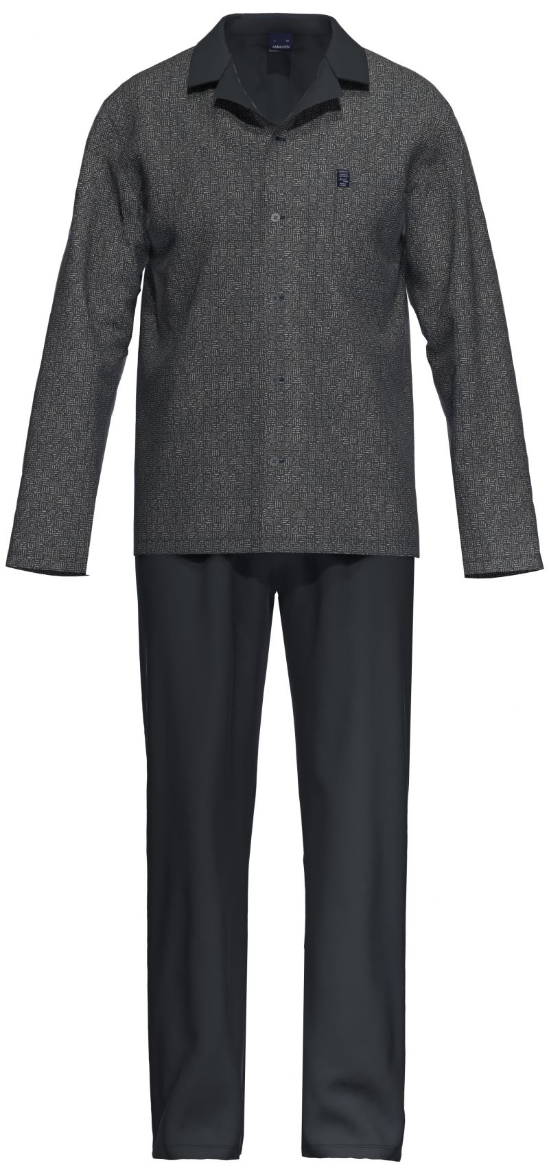 Ammann Pyjama blauw L -