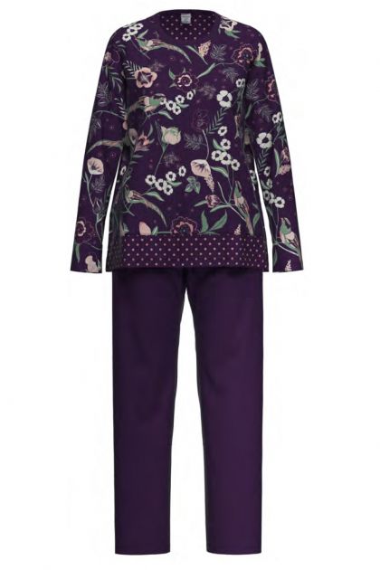 Ammann Pyjama paars 40 -