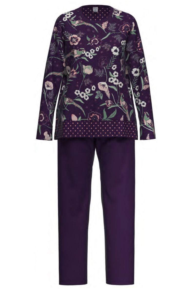 Ammann Pyjama paars 40 -