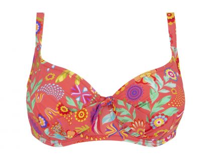 Antigel Niet voorgevormde bikini La Muse en fleu koraal 44 C