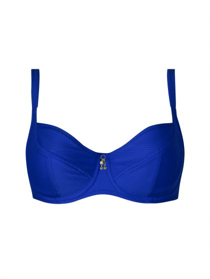 Antigel Niet voorgevormde bikini La Vogueuse blauw 40 C