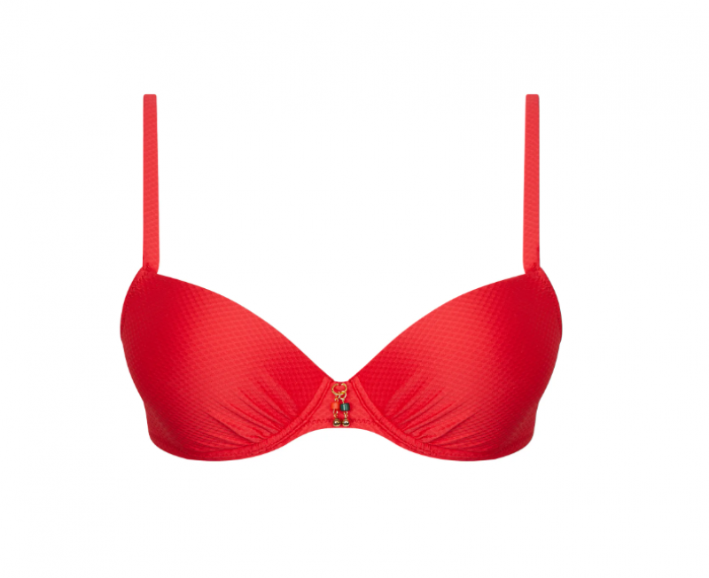 Antigel Push-Up Bikini La Vogueuse koraal 36 B