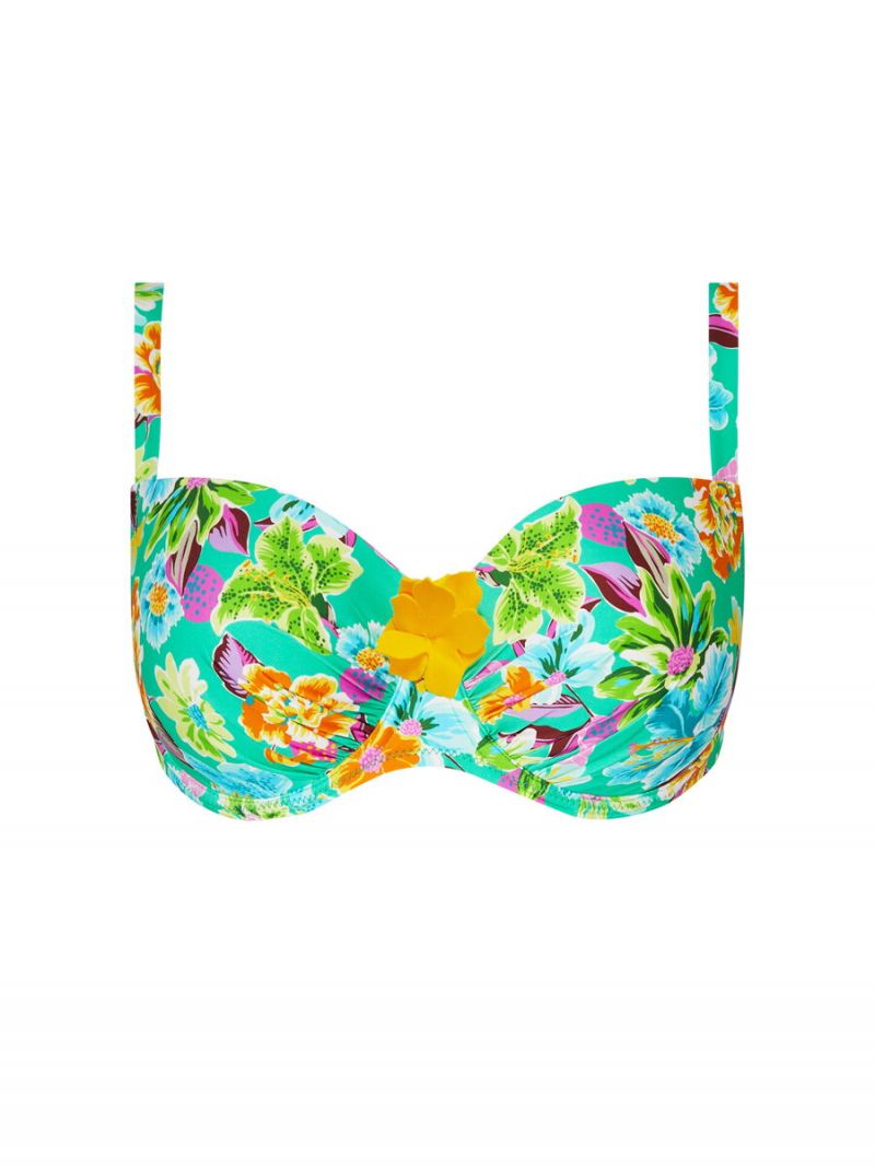 Antigel Voorgevormde bikini La Feminissima groen 40 D