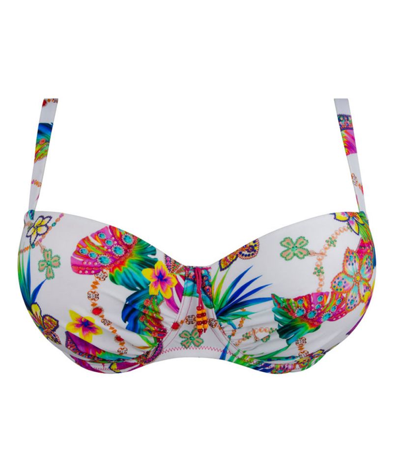 Antigel Voorgevormde bikini La Precieuse wit 38 D