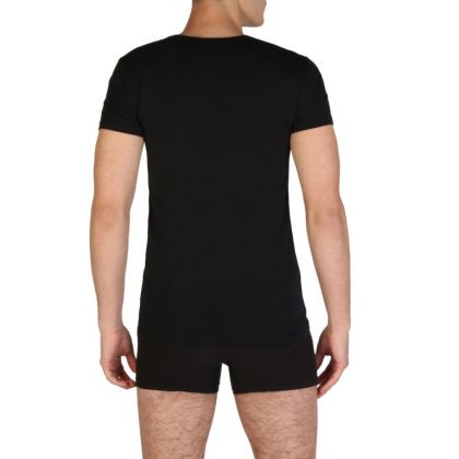Armani T-shirt V-neck zwart M -
