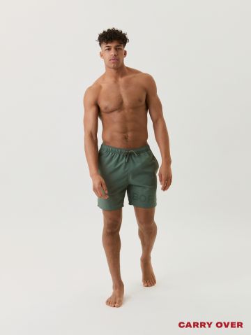 Borg swim shorts kaki