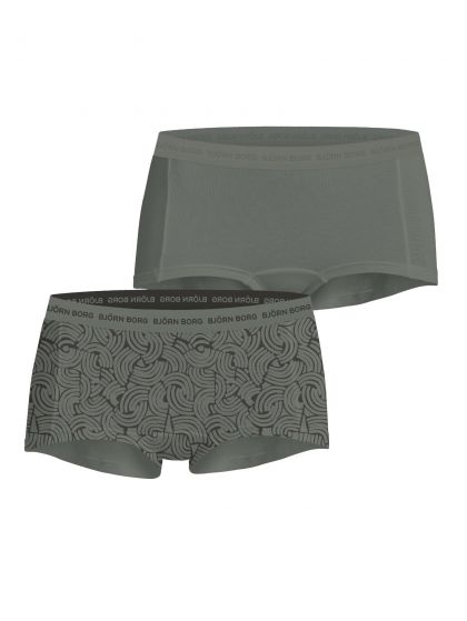 Bjornborg EVERYDAY COTTON BOXER SHORTS 2p groen Xs -