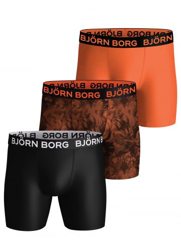 Bjornborg Performance Boxer 3P oranje Xxl -