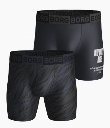 Bjornborg Short for Him 2P blauw L -