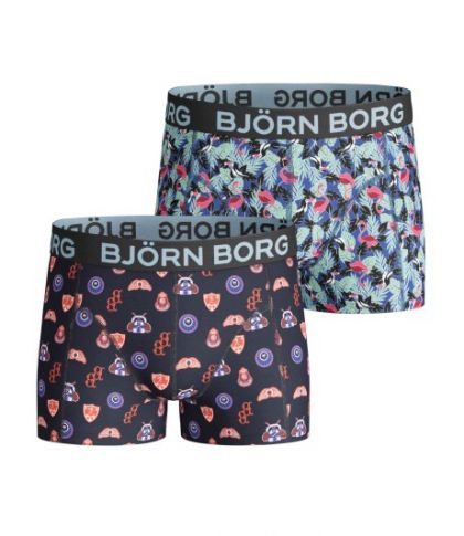 Bjornborg Shorts for boys  2P blauw 158/164 -