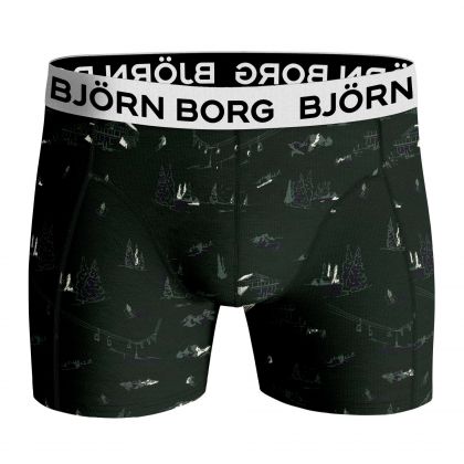 Bjornborg Shorts for Boys Combed Cotton 2P groen 158/164 -