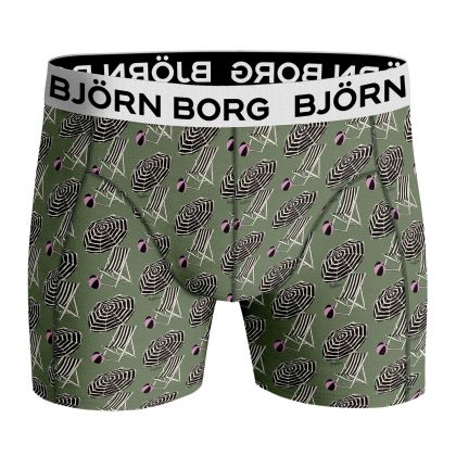 Bjornborg Shorts for Boys Cotton Stretch 2P groen 158/164 -