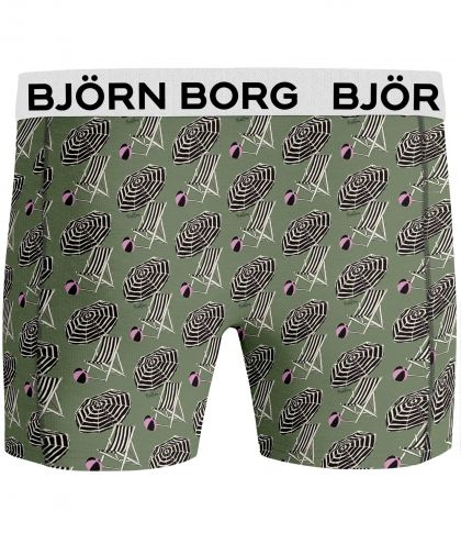 Bjornborg Shorts for Boys Cotton Stretch 2P groen 158/164 -
