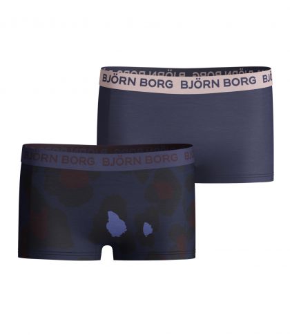 Bjornborg Shorts for Girls 2Pack katoen blauw 134/140 -