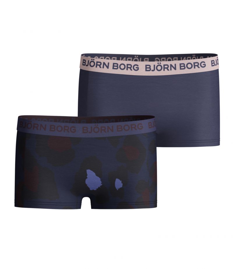 Bjornborg Shorts for Girls 2Pack katoen blauw 134/140 -
