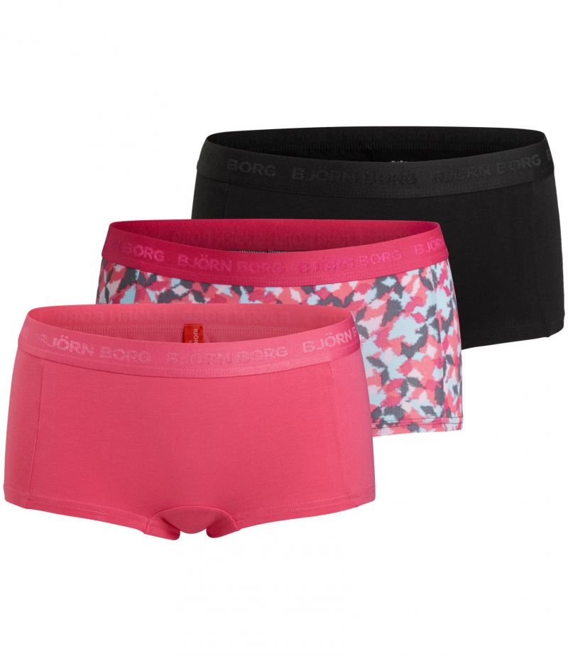 Bjornborg Shorts for Her 3p zwart 36 -