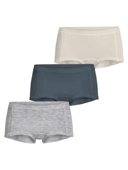 Bjornborg Shorts for Her Soft Cotton Stretch 3P grijs L -