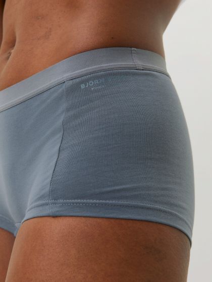 Bjornborg Shorts for Her Soft Cotton Stretch 3P grijs L -