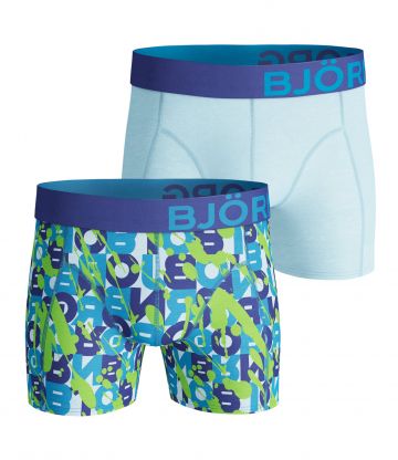 Bjornborg Shorts for Him 2P blauw L -