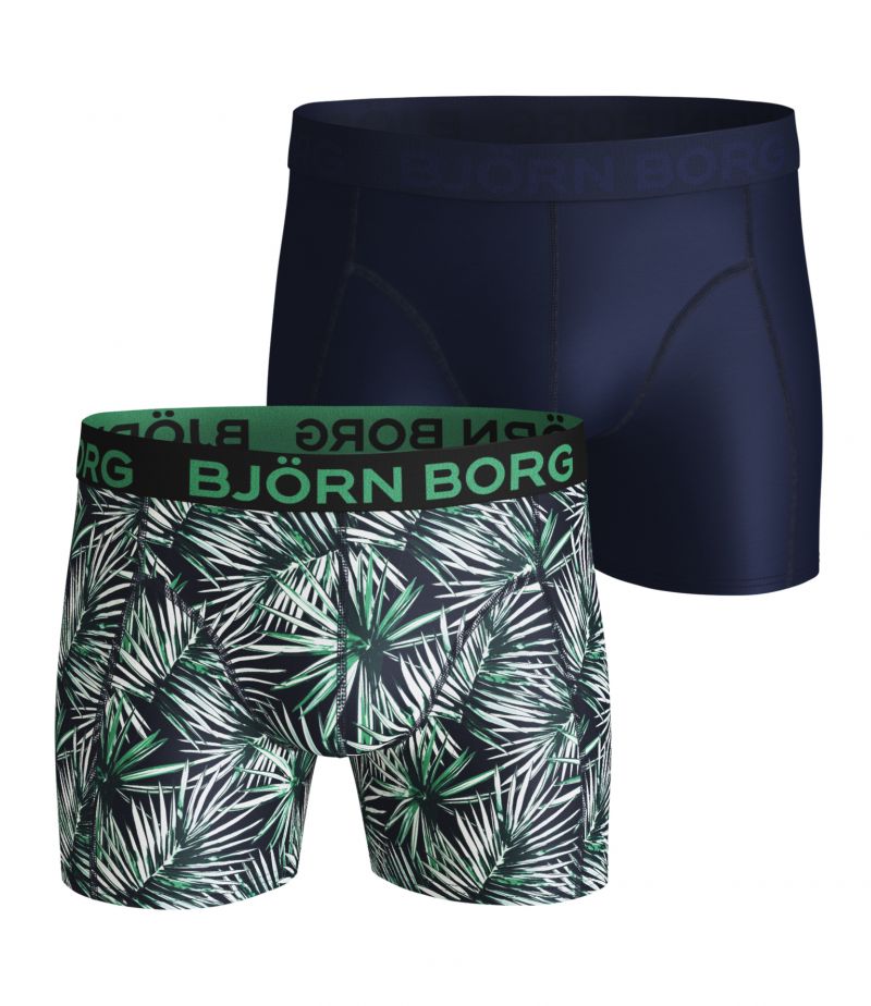 Bjornborg Shorts for Him Performance 2P groen Xl -