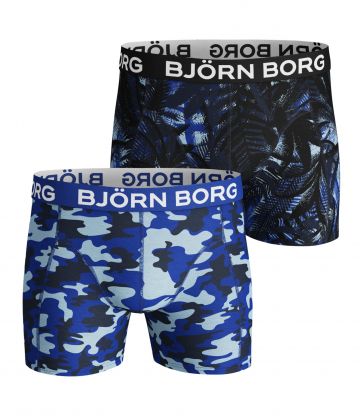 Bjornborg Shorts for him 2P La Cloud blauw M -