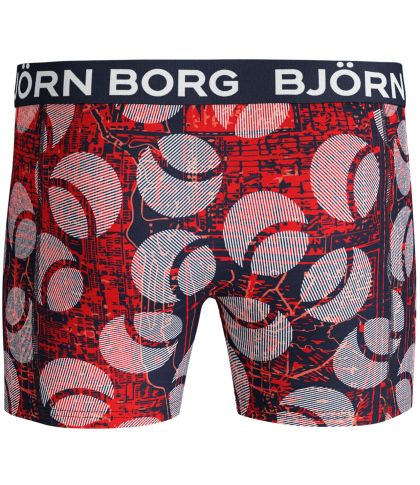 Bjornborg Shorts for him 2P Le Tennis rood Xs -