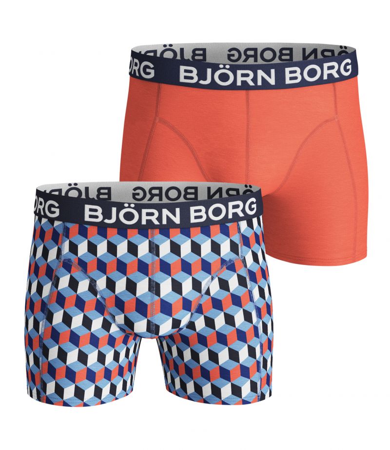 Bjornborg Shorts for Him 2P oranje M -