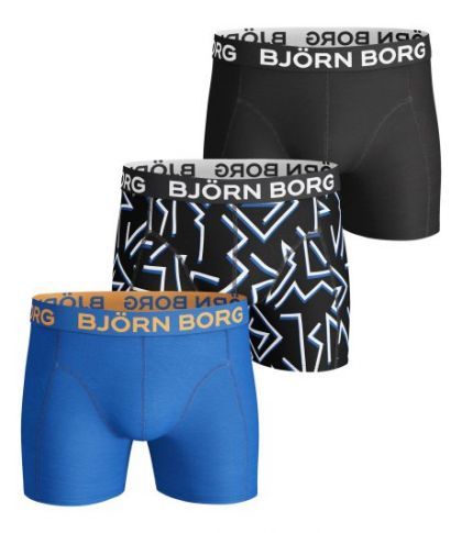 Bjornborg Shorts for Him 3P blauw Xxl -
