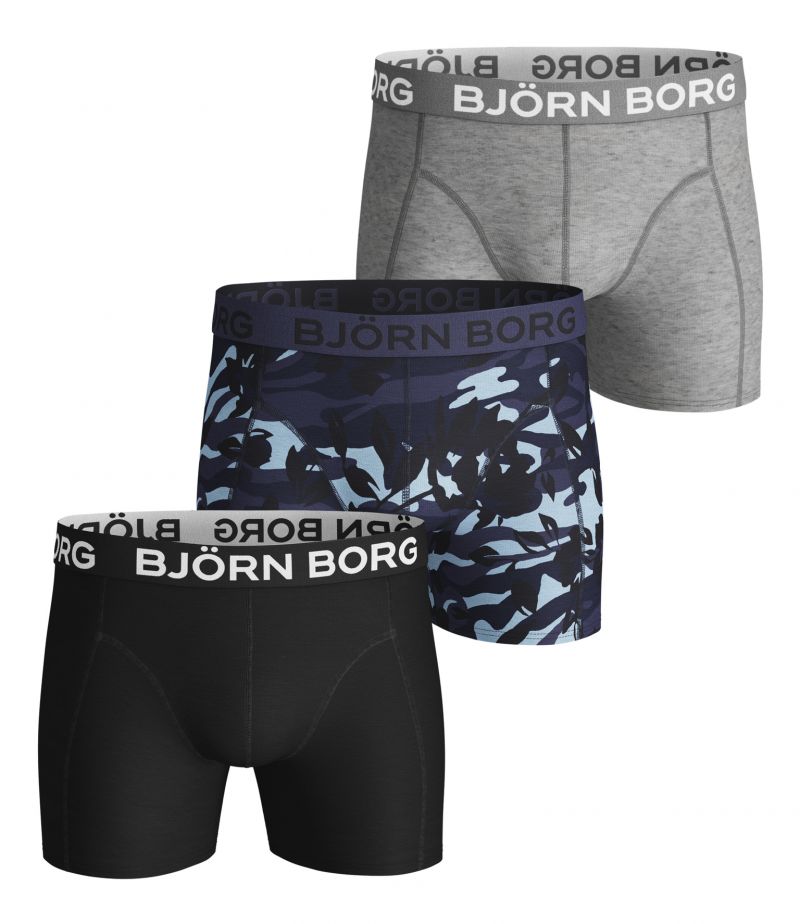 Bjornborg shorts for him 3P blauw M -