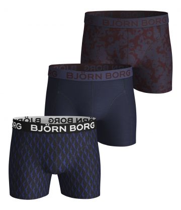 Bjornborg Shorts for him 3P blauw L -