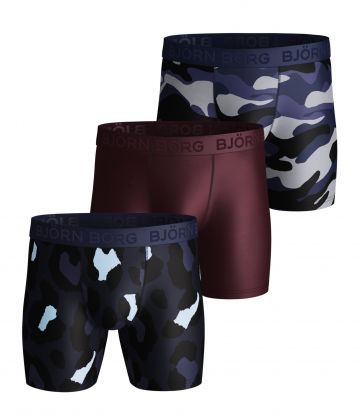 Bjornborg Shorts for him Performance 3P blauw Xl -
