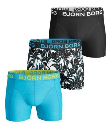 Bjornborg Shorts for Him 3P blauw Xs -
