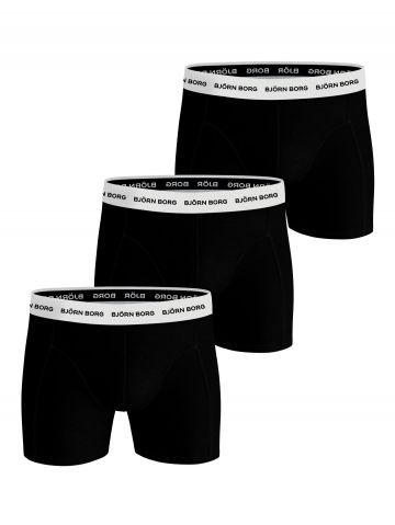 Bjornborg Shorts for Him 3P Cotton Stretch zwart Xl -