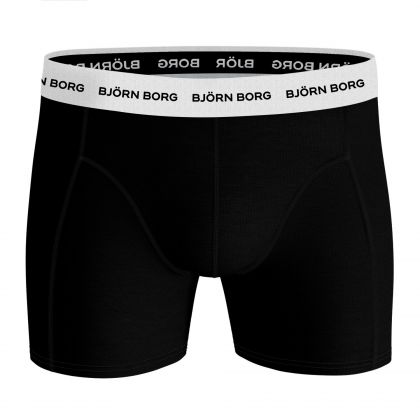 Bjornborg Shorts for Him 3P Cotton Stretch zwart S -