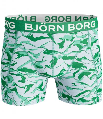 Bjornborg Shorts for him 3P groen L -