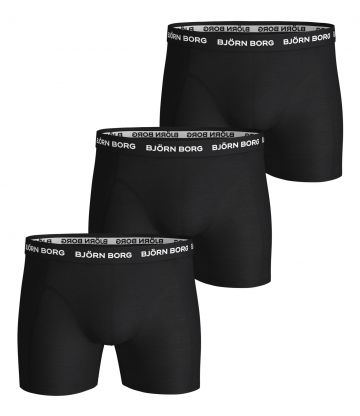 Bjornborg Shorts for Him 3P zwart Xl -