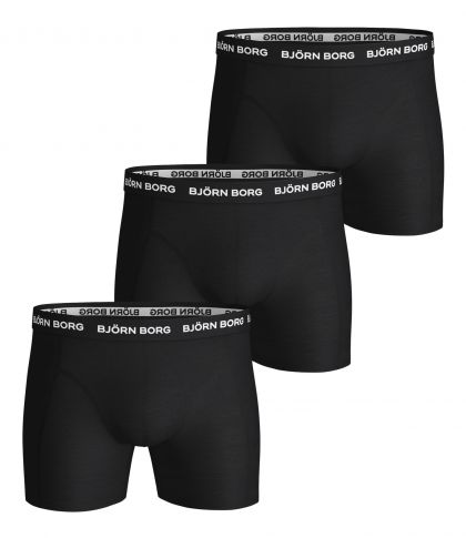 Bjornborg Shorts for Him 3P zwart M -