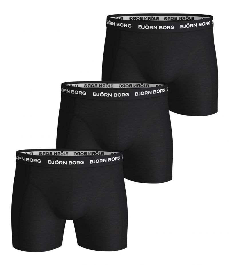 Bjornborg Shorts for Him 3P zwart M -