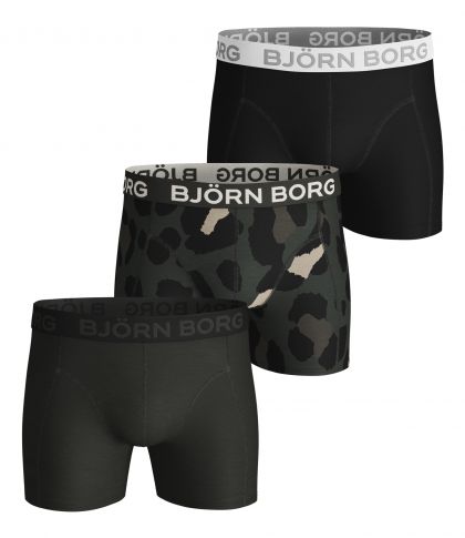 Bjornborg Shorts for him 3P zwart L -