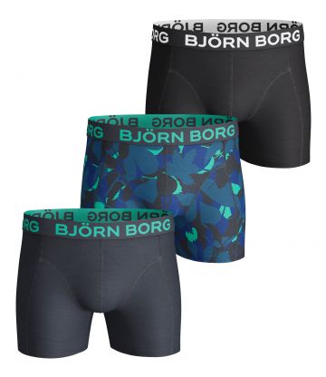 Bjornborg Shorts for Him 3P zwart Xxl -