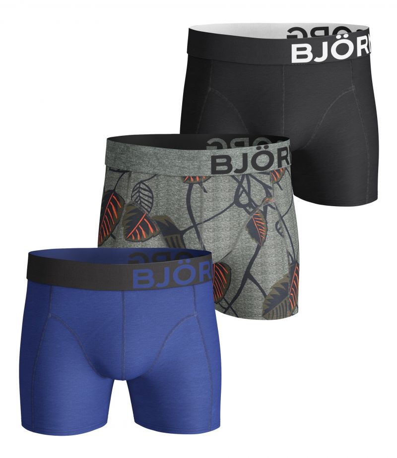 Bjornborg Shorts for Him 3P zwart M -
